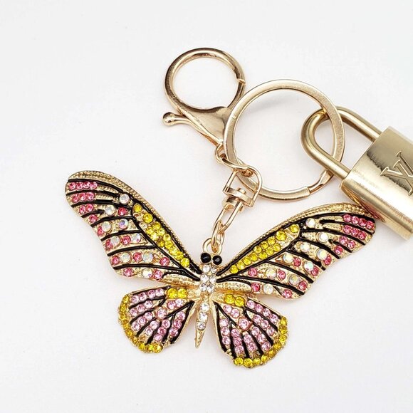 Authentic Louis Vuitton Lock & Key with unbranded Bagcharm, Keycharm, Keychain - Picture 5 of 6